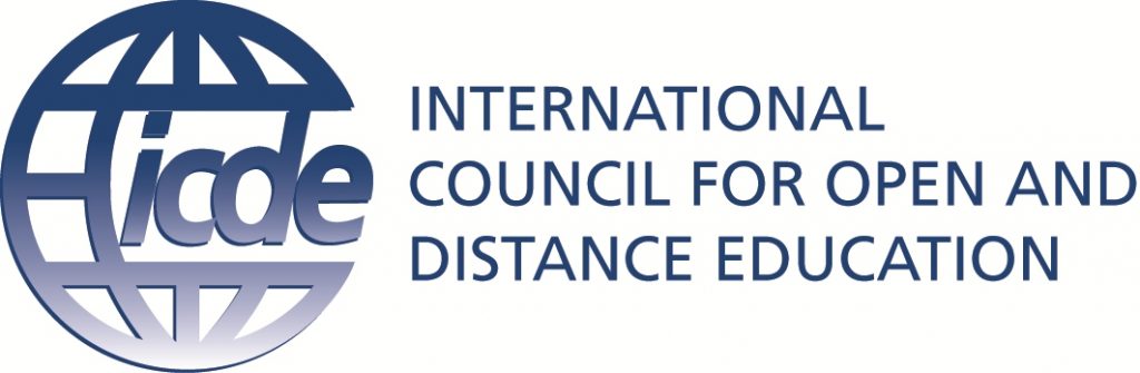 Logo of ICDE, International Council for Open and Distance Education